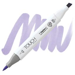 ShinHan Touch Twin Brush Marker - Pale Blue PB77 marker and swatch
