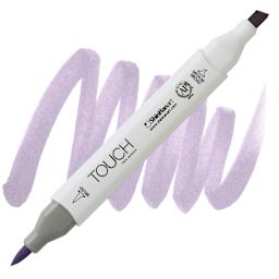 ShinHan Touch Twin Brush Marker - Pale Lavender P145 marker and swatch