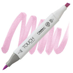 ShinHan Touch Twin Brush Marker - Pale Lilac P147 marker and swatch