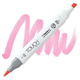 ShinHan Touch Twin Brush Marker - Pale Pink RP9 marker and swatch