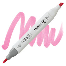 ShinHan Touch Twin Brush Marker - Pale Purple RP89 marker and swatch