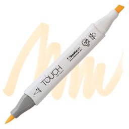 ShinHan Touch Twin Brush Marker - Raw Silk BR 134 marker and swatch