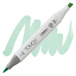 ShinHan Touch Twin Brush Marker - Spectrum Green GY172 marker and swatch