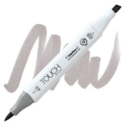 ShinHan Touch Twin Brush Marker - Warm Grey 3 WG3 marker and swatch