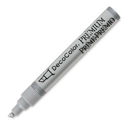 DecoColor Premium Paint Marker - Silver, Chisel Tip, 5 mm