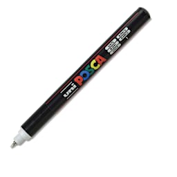 Uni Posca Paint Marker - White, X-Fine Tip, 0.7 mm