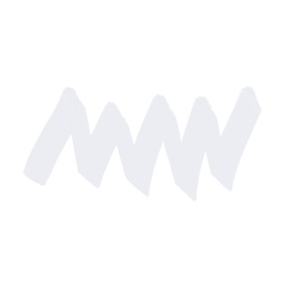 Uni-Posca Paint Marker - White, Broad Chisel, 8 mm swatch