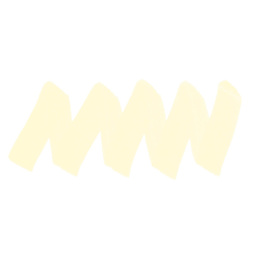 Posca Paint Marker - Ivory, Broad Chisel, 8 mm - swatch