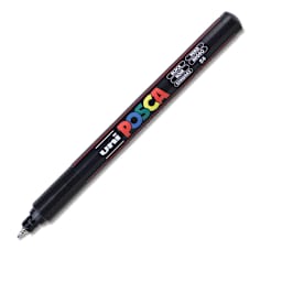 Posca Paint Marker - Black, X-Fine Tip, 0.7 mm | BLICK Art Materials