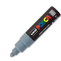 Posca Paint Marker - Grey, Broad Bullet Tip, 4.5 mm - 5.5 mm