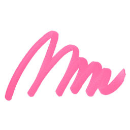 Posca Brush Paint Marker - Pink, Brush Tip, swatch