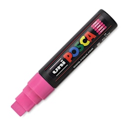 Posca Paint Marker - Pink, Extra Broad Chisel, 15 mm