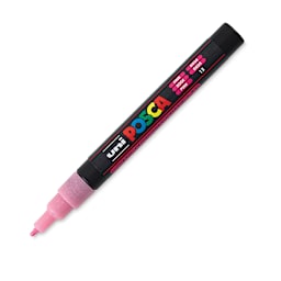 Posca Paint Marker - Glitter Pink, Fine, Bullet Tip, 0.9 mm - 1.3 mm