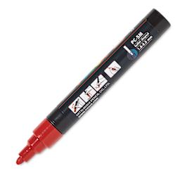 Posca Paint Marker - Ruby Red, Bullet Tip, 2.5 mm - cap off