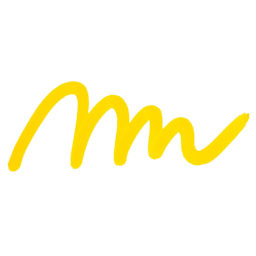 Uni-Posca Paint Marker - Yellow, Bullet Tip, 7 mm swatch