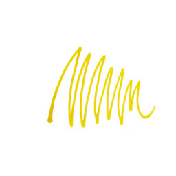 Posca Paint Marker - Glitter Yellow, Fine, Bullet Tip, 0.9 mm - 1.3 mm - swatch