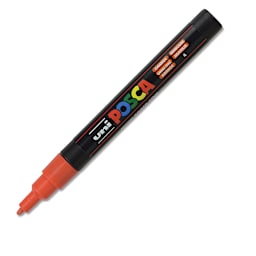 Posca Paint Marker - Orange, Fine, Bullet Tip, 0.9 mm - 1.3 mm
