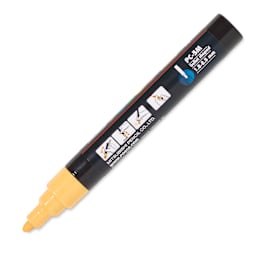 Posca Paint Marker - Apricot, Bullet Tip, 2.5 mm - cap off