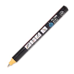 Posca Paint Marker - Apricot, X-Fine Tip, 0.7 mm, cap off