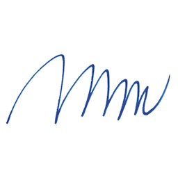 Posca Paint Marker - Blue, X-Fine Tip, 0.7 mm swatch