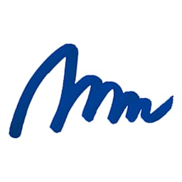 Posca Brush Paint Marker - Blue, Brush Tip, swatch