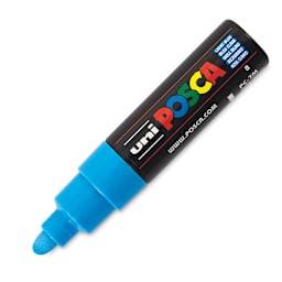 Posca Paint Marker - Light Blue, X-Fine, Bullet Tip, 0.7 mm