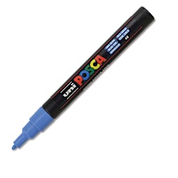 Uni Posca Paint Marker - Sky Blue, Fine, Bullet Tip, 0.9mm-1.3mm
