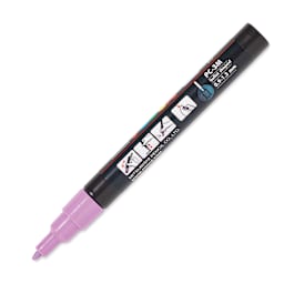 Posca Paint Marker - Lavender, Fine, Bullet Tip, 0.9 mm - 1.3 mm - cap off
