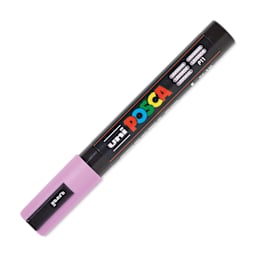 Posca Paint Marker - Lavender, Bullet Tip, 2.5 mm - cap on