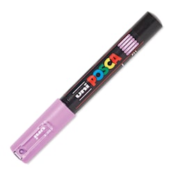 Posca Paint Marker - Lavender, X-Fine, Bullet Tip, 0.7 mm - cap on