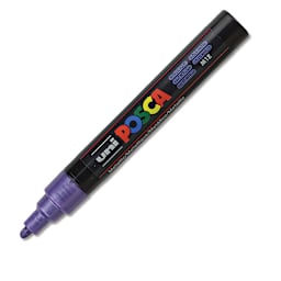 Posca Paint Marker - Metallic Violet, Bullet Tip, 2.5 mm