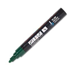 Posca Paint Marker - English Green, Bullet Tip, 2.5 mm - cap off