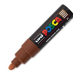 Posca Paint Marker - Brown, Broad Bullet Tip, 4.5 mm - 5.5 mm