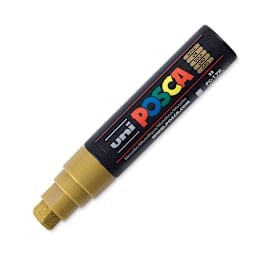 Posca Paint Marker - Gold, Extra Broad Tip, 15 mm