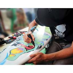 Posca Paint Markers - in use 