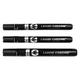 Molotow Liquid Chrome Marker - Assorted, Set of 3, laid out