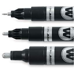 Molotow Liquid Chrome Marker, Assorted Sizes 