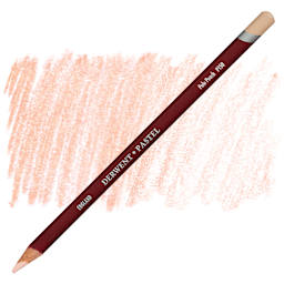 Derwent Pastel Pencil - Pale Peach pencil and swatch