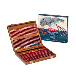 Pastel Pencil Sets 48-Color Wood Box Set