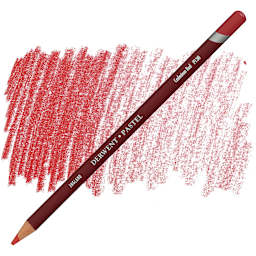 Derwent Pastel Pencil - Cadmium Red pencil and swatch