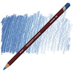 Derwent Pastel Pencil - Cerulean Blue pencil and swatch