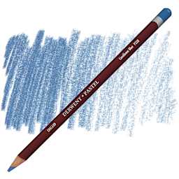 Derwent Pastel Pencil - Cornflower Blue pencil and swatch