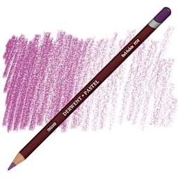 Derwent Pastel Pencil - Dark Fuchsia pencil and swatch