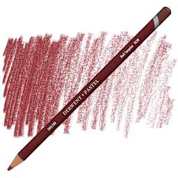 Derwent Pastel Pencil - Dark Sanguine pencil and swatch