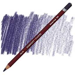 Derwent Pastel Pencil - Dioxazine Purple pencil and swatch