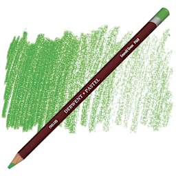 Derwent Pastel Pencil - Emerald Green pencil and swatch