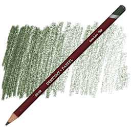 Derwent Pastel Pencil - Ionian Green pencil and swatch