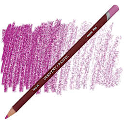 Derwent Pastel Pencil - Magenta pencil and swatch