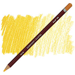 Derwent Pastel Pencil - Marigold pencil and swatch