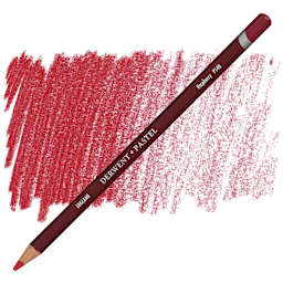 Derwent Pastel Pencil - Raspberry pencil and swatch